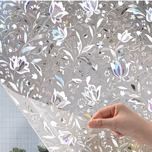3D Relief Laser Static Window Film